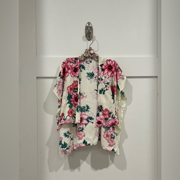 Bailey’s Blossoms Floral Kimono Cover Up - Picture 1 of 3